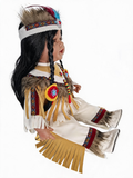 22" Vinyl INDIAN DOLL VM221079, MALINI