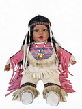 22" Vinyl INDIAN DOLL VM221129, RATNA