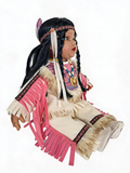 22" Vinyl INDIAN DOLL VM221129, RATNA