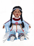 22" Vinyl INDIAN DOLL VM221130, TANVI