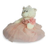 20" Quince White Bear With Embroidery "Mis 15 Anos" - B16631-30M Rose Gold