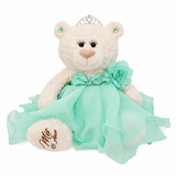 20" Quince White Bear With Embroidery "Mis 15 Anos" - B16831-25 Mint