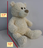 16" Quince Bear - B16631-2 Ivory - Kinnex Dolls | B16631-2 |