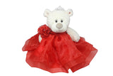 16" Quince Bear - B16831-14 Red - Kinnex Dolls | B16831-14 |