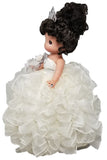 18" Precious Moments Doll With Ruffles - ARC8421-2R Ivory - Kinnex Dolls | ARC8421-2R |