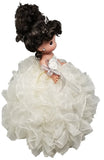 18" Precious Moments Doll With Ruffles - ARC8421-2R Ivory - Kinnex Dolls | ARC8421-2R |