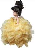 18" Precious Moments Doll With Ruffles - ARC8421-6R Gold - Kinnex Dolls | ARC8421-6R |