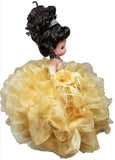 18" Precious Moments Doll With Ruffles - ARC8421-6R Gold - Kinnex Dolls | ARC8421-6R |