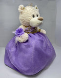 16" Quince Bear With Tulle - ARC16831-5 Lavender (Made to Order) - Kinnex Dolls | ARC16831-5 |
