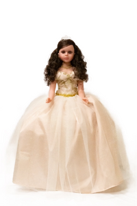 28" 15th Years Doll With Tulle - ARC28999-2 IVORY