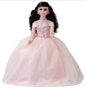 28" 15th Years Doll With Tulle - ARC28999-29 Blush