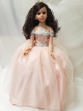 28" 15th Years Doll With Tulle - ARC28999-29 Blush