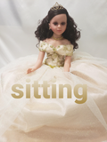 28" 15th Years Doll With Tulle - ARC28999-2 IVORY