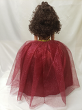 28" 15th Years Doll With Tulle - ARC28999-7 Burgundy