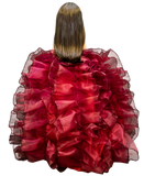 24" 15th Years Doll With Ruffles - ARC18999-7R Burgundy