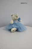 9" Quince Bear - B09631P-4 Light Blue - Kinnex Dolls | B09631P-4 |