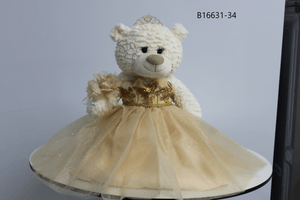 16" Quince Bear - B16631-34 Champagne - Kinnex Dolls | B16631-34 |
