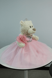 16" Quince Bear - B16631-3 Pink - Kinnex Dolls | B16631-3 |