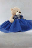16" Quince Bear - B16632-15 Royal Blue - Kinnex Dolls | B16632-15 |