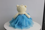 16" Quinc Bear - B16831-4 Light Blue - Kinnex Dolls | B16831-4 |