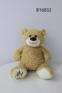 16" Bear Body With Embroidery - B16832 - Kinnex Dolls | B16832 |