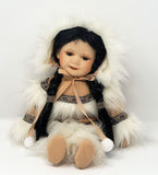 KACHIKAN 12" Porcelain Eskimo Doll D12689 - Kinnex Dolls | D12689 |