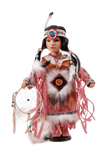 Princess Native, 16" Porcelain Indian Doll D16612 - Kinnex Dolls | D16612 |