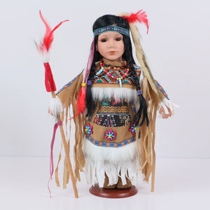 16" Porcelain Indian Doll D16772, Uttara