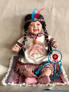 24" Porcelain Indian Doll ,"LATIKA"D24777