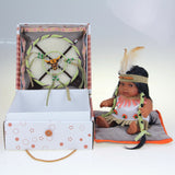 New Charu, 10" Vinly Indian Doll In Box DV10516 - Kinnex Dolls | DV10516 |