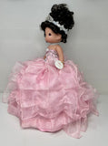 18" Precious Moments Doll With Ruffles - ARC8421-3R Pink