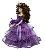 16" Quinceanera Doll KB16049-13 Purple - Kinnex Dolls | KB16049-13 |