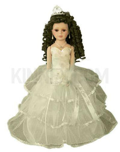 16" Quinceanera Doll KB16049-1 White - Kinnex Dolls | KB16049-1 |