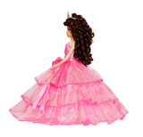 18" Sleeveless Umbrella Quince Dolls KB18724-12B Coral - Kinnex Dolls | KB18724-12B |