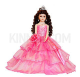 18" Sleeveless Umbrella Quince Dolls KB18724-12B Coral - Kinnex Dolls | KB18724-12B |