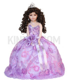 18" Quince Umbrella Dolls KK18725-5 Lavender
