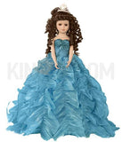 20" Quinceanera Doll With Umbrella KB20727H-10 Turquoise