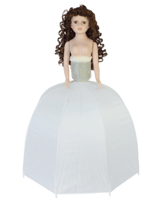 26" Umbrella Body With Porcelain Chest KB26701U - Kinnex Dolls | KB26701U |