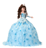 28" Birthday Umbrella Dolls KB28200-23 Aqua - Kinnex Dolls | KB28200-23 |