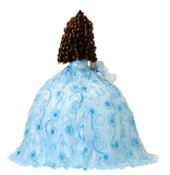 28" Birthday Umbrella Dolls KB28200-23 Aqua - Kinnex Dolls | KB28200-23 |