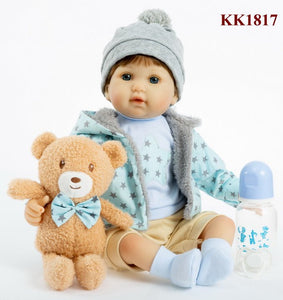 18" Reborn Baby - KK1817 - Kinnex Dolls | KK1817 |