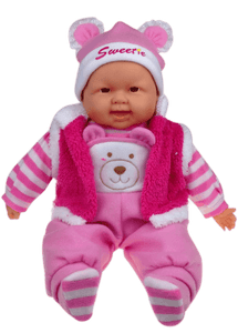 24" Happy Baby -Adena KK24526 - Kinnex Dolls | KK24526 |