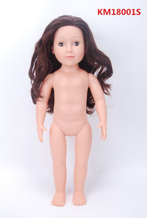 Wholesale 18'' Whole Vinyl Body - Straight Hair - KM18001S - Kinnex Dolls | KM18001S |