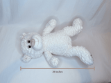 16" Quince Bear With Tulle - ARC16831-14 Red (Made to Order) - Kinnex Dolls | ARC16831-14 |