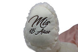 16" Quince Bear With Tulle - ARC16831-30 Rose Gold (Made to Order) - Kinnex Dolls | ARC16831-30 |